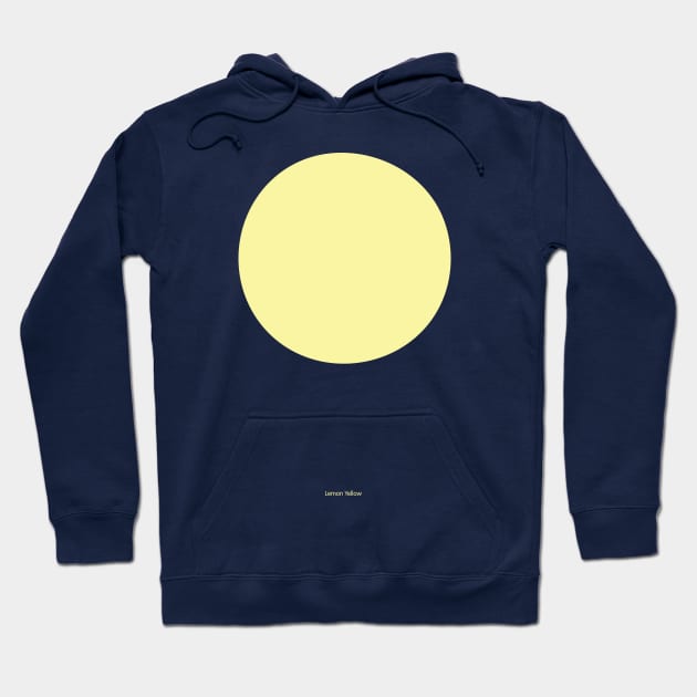 Circular - Crayola Lemon Yellow Hoodie by Eugene and Jonnie Tee's